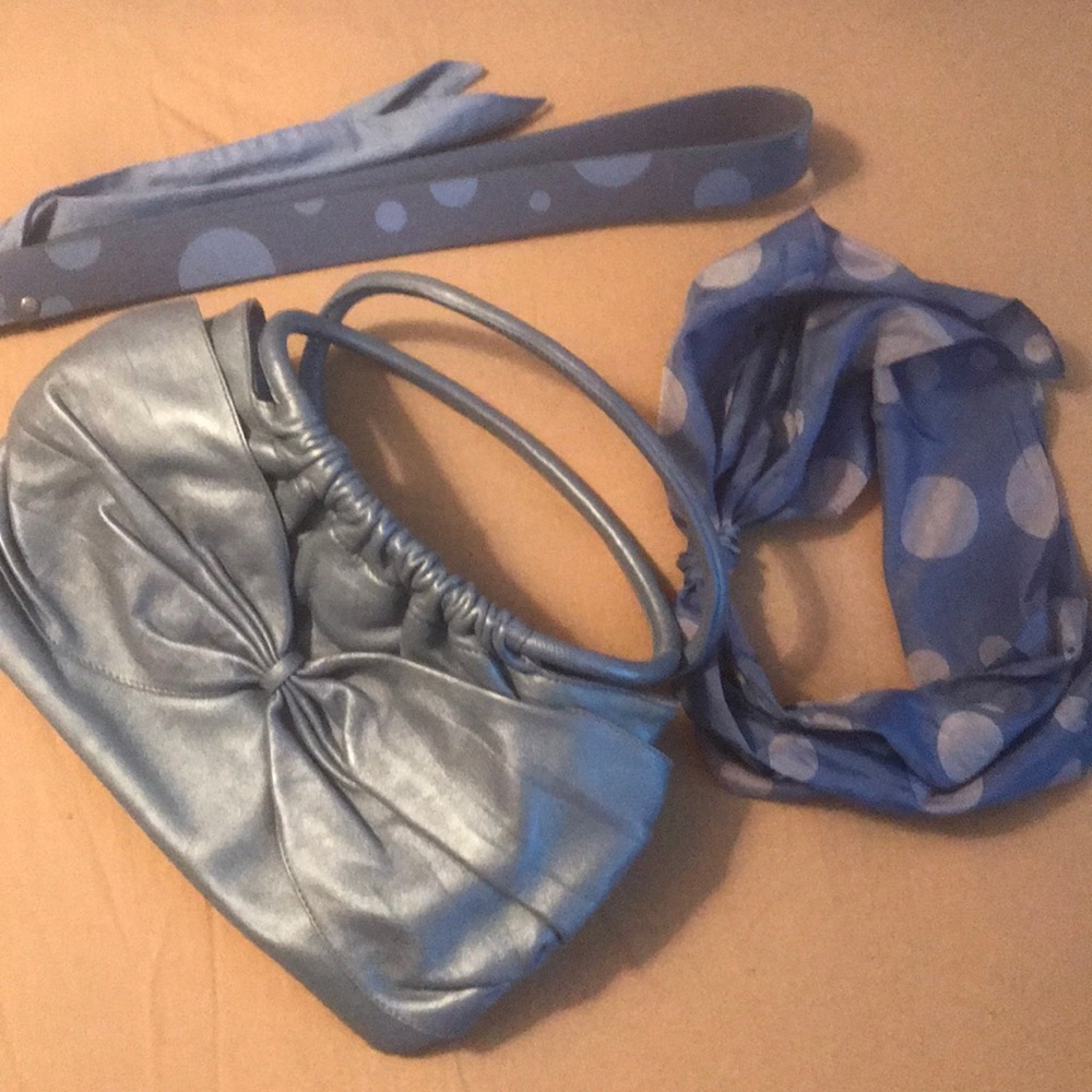 Three piece AX leather/cloth set